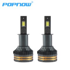 P19 H3 Led Automotive Headlight Conversion Kits Upgraded 3 Copper Tube 12V 6000K Cool White 56000Lm