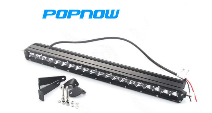 What are the precautions when refitting and maintaining off-road automotive led light bars?