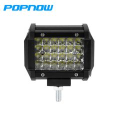 Automotive Led Light Bar 72W 4inch Spot Quad Rows For Motor