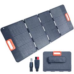 Mono Solar Panels Charging Power Station Camping Foldable Portable 100W Solar Panels