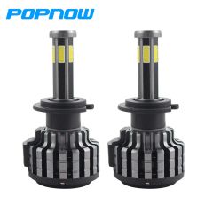 F6 6 Sides 8000K Yellow Automotive LED Headlight Bulbs