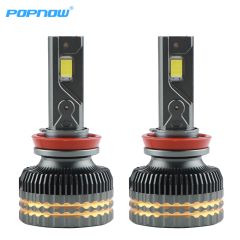 P19 400W Car Light Bulb Auto Accessories 12V Luce Para Autos H8 H9 H11 Led Headlights 50000lm