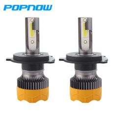 A8 H4/HB2 9003 HI/LO Dual Beam Led Bulbs, 2pcs All in One 12V Halogen Replacement