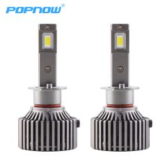 Popnow Super Bright 120W 25000LM Car Light Bulb High Low Beam H1 Led Headlights with 6500K 4300K 3000K