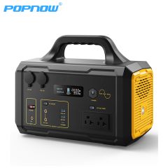 Outdoor Camping 600W Portable Power Station Solar Generator with 200W Foldable Solar Panel