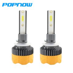 A8 880/881/H27 Auto LED Headlight Bulbs, Mini Size 80W Brighter Offroad for Trucks Tailers