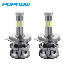 N8 H4 High Low Beam Auto Lamp, Adjustable 8 Sided HB2 9003 Hi/Lo 11000LM High Lumens 360 Degree White