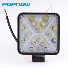 16Led 48W Automotive Led Work Light with Strobe Flash Yellow DRL