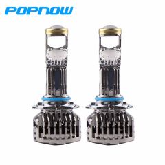 PL90 HB3 9005 Led Headlight Bulb Projector Lens, Mini Size Easy Installation 15000Lm for Car Motorcycle