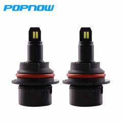 T28 9007 High Low Beam Automotive Led Lights, 12000Lm High Lumens Easy Install with Turbo Cooling Fan