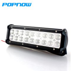 54W LED Light Bar Flood Dual Rows Waterproof for UTV ATV Boat