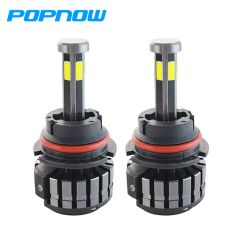 F6 8000K Yellow Automotive LED Headlight Bulbs Four sides 360 degree