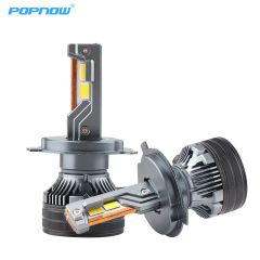 Factory Car Led Lamps Auto Lighting System 3 Copper Pipes 200W 31000lm H4 4300K Led Headlights