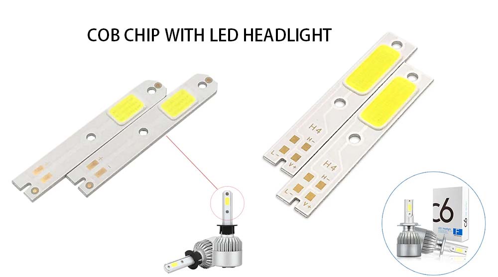 Which is better for LED headlight bulbs with CSP chip or COB chip