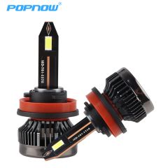 POPNOW Car Led Lights H11 Auto Headlights 40W 5000LM Fanless 12V 24V Led Headlights