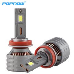 200W 6500k Super Bright Four Copper Pipes Led Car Bulb Universal H11 Car Led Headlights