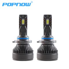 A16 9005 HB3 Led Car Headlight Bulbs 1:1 Mini Size 130W 6000K with Cooling Fan Plug and Play