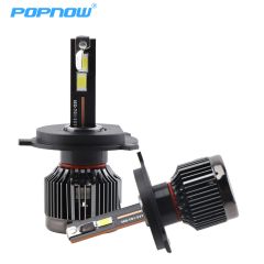 Cost-effective H4 Auto Led Light Bulb Fanless 12V 24V Car Led Headlights with Build-in Driver