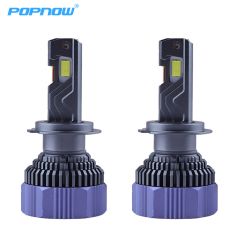 Auto Lighting System 12V 3570 CSP Chips Car Lights Bulb Three Copper Pipes H1 H3 HB3 HB4 H11 H7 Led Headlights