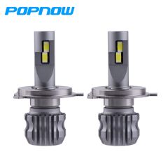 P20 H4 Hi/Lo Automobile Headlight Bulbs, fanless 9003 Hb2 High Low Beam Fast Installation 80W