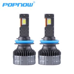 P18 H11 Car Led Headlights Kit H8 H9 1:1 Mini Size 300W 6500K with Turbo Fan Super Bright Plug and Play