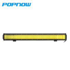 28Inch 360W Yellow Triple Rows Flood Spot Combo LED Light Bar for Pickup Truck