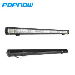 LED Light Bar 37Inch 504W Spot Flood Combo Triple Rows for Pickup Trucks